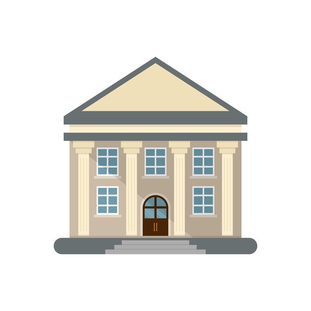 [freepicdownloader.com]-bank-building-icon-flat-style-financing-department-vector-illustration-isolated-background-courthouse-with-columns-sign-business-concept-normal